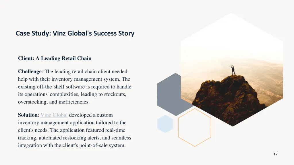 case study vinz global s success story