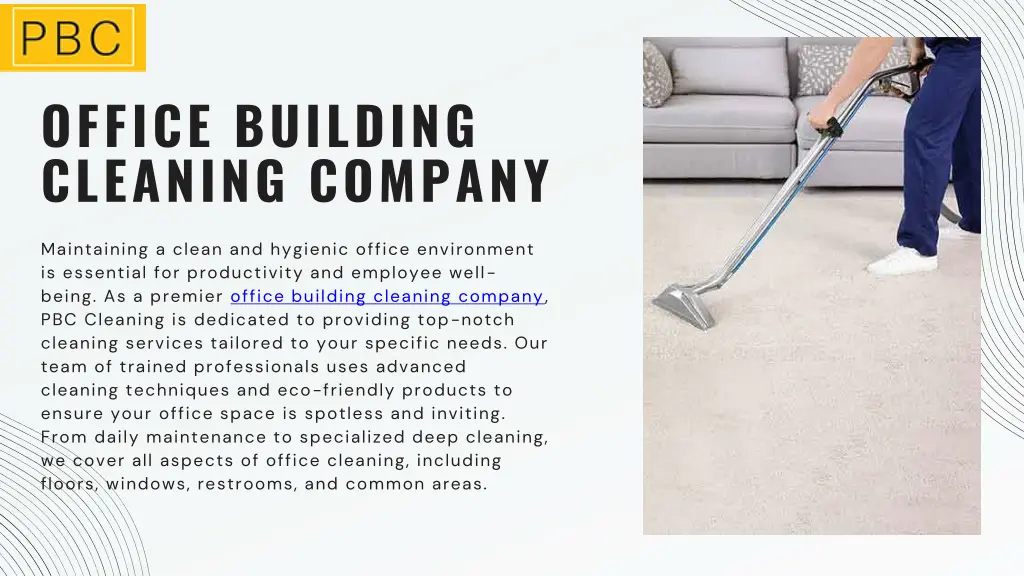 office building cleaning company