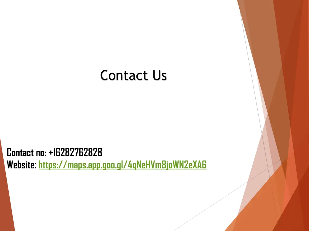 contact us