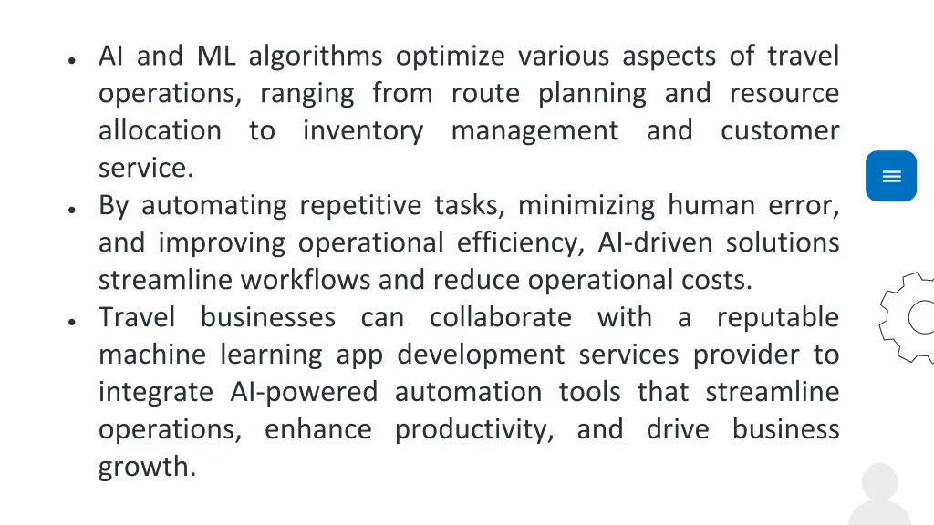 ai and ml algorithms optimize various aspects