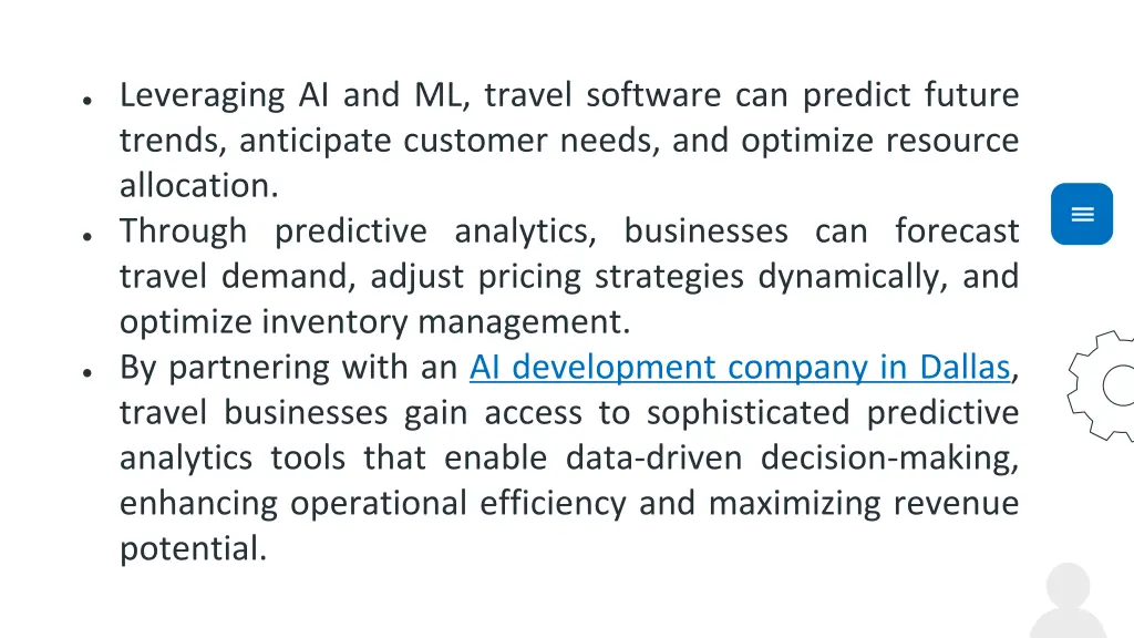 leveraging ai and ml travel software can predict