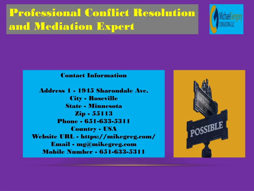 professional conflict resolution and mediation 4