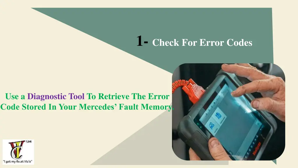 1 check for error codes