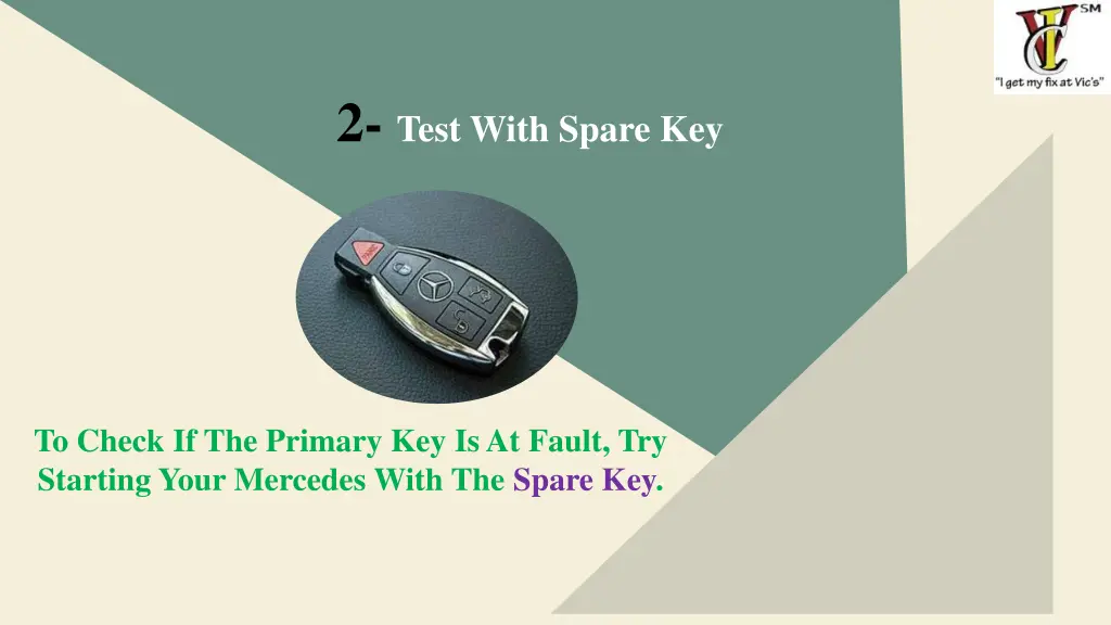 2 test with spare key