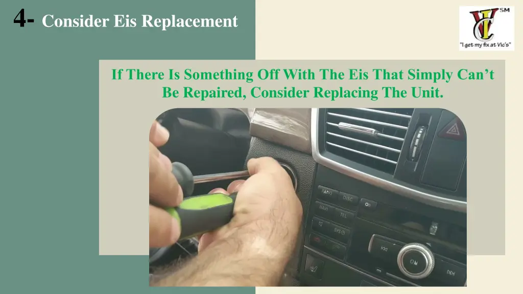 4 consider eis replacement