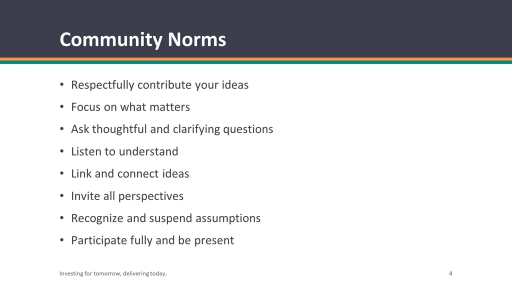 community norms