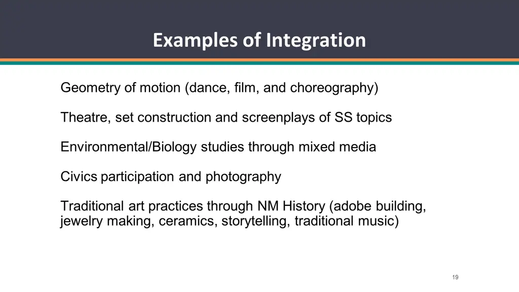 examples of integration