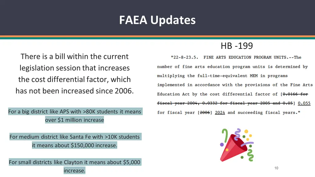 faea updates