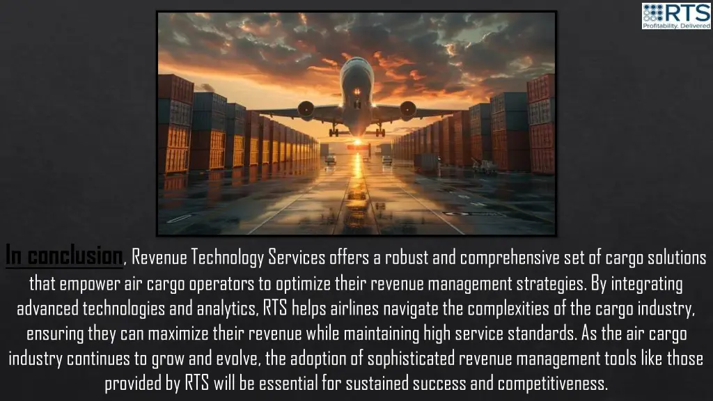 in conclusion revenue technology services offers