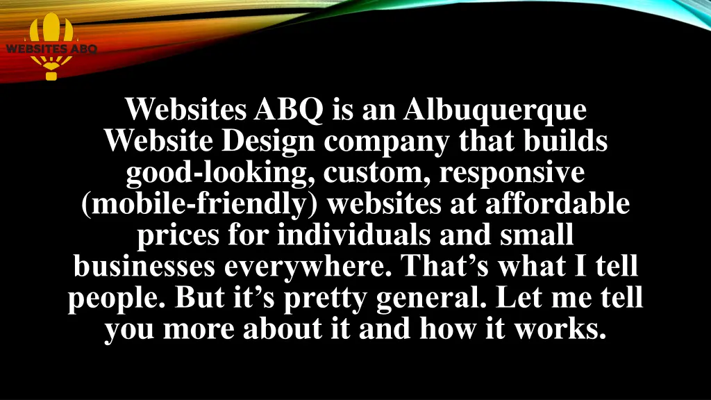 websites abq is an albuquerque website design