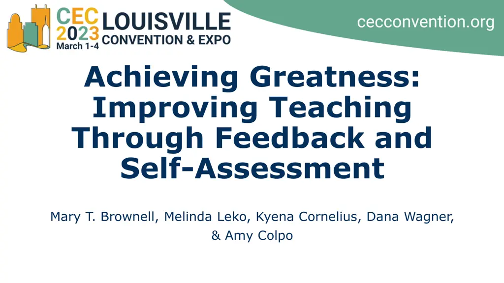 achieving greatness improving teaching through