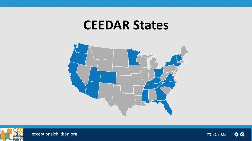 ceedar states