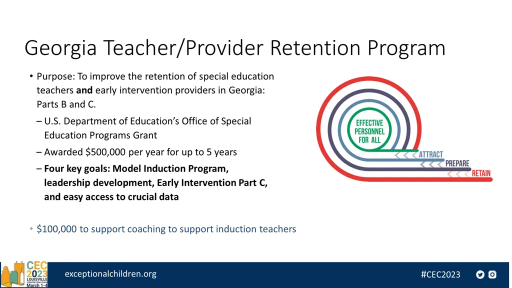 georgia teacher provider retention program