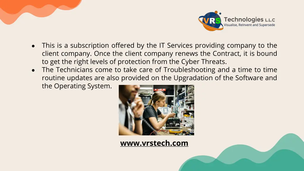 this is a subscription offered by the it services