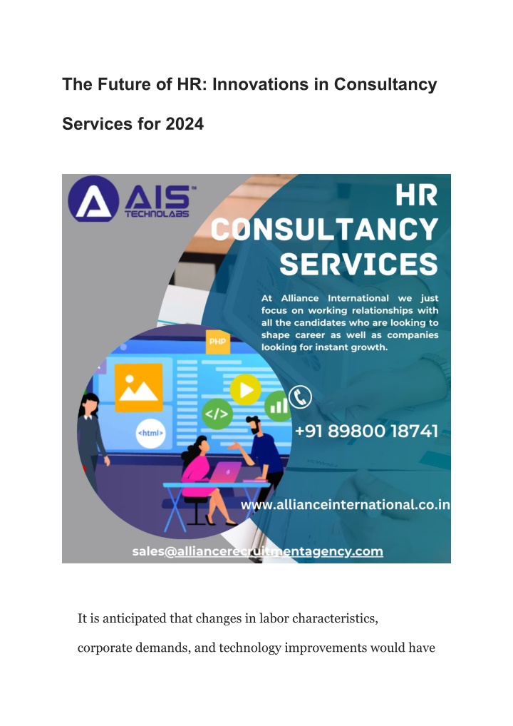 the future of hr innovations in consultancy