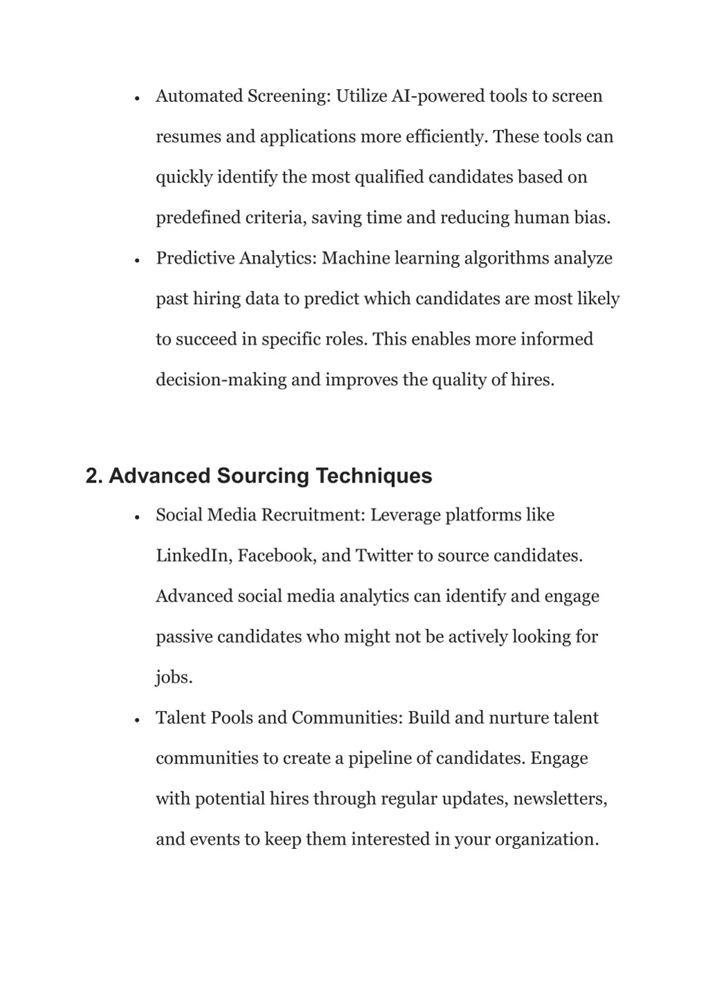 automated screening utilize ai powered tools