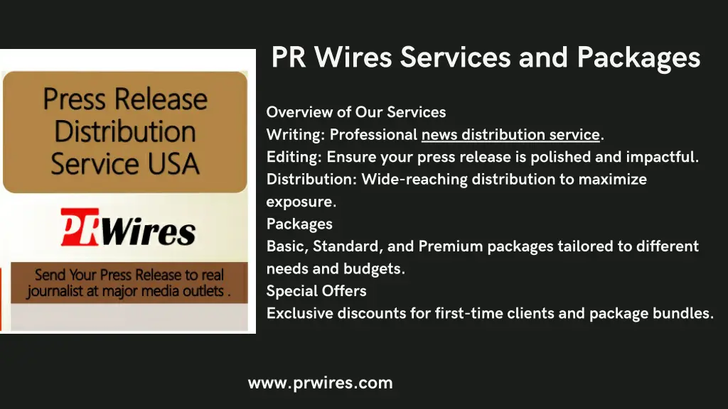 pr wires services and packages