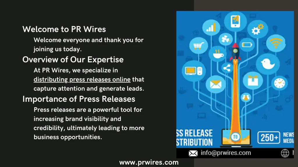 welcome to pr wires welcome everyone and thank