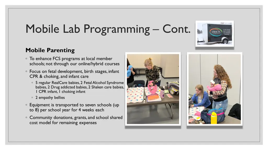 mobile lab programming cont