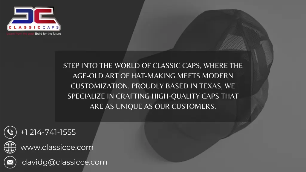 step into the world of classic caps where