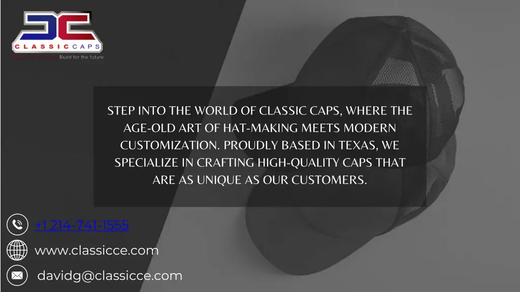 step into the world of classic caps where