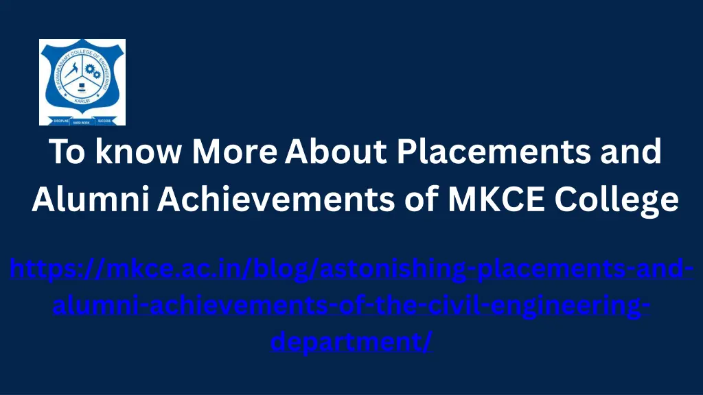 to know more about placements and alumni