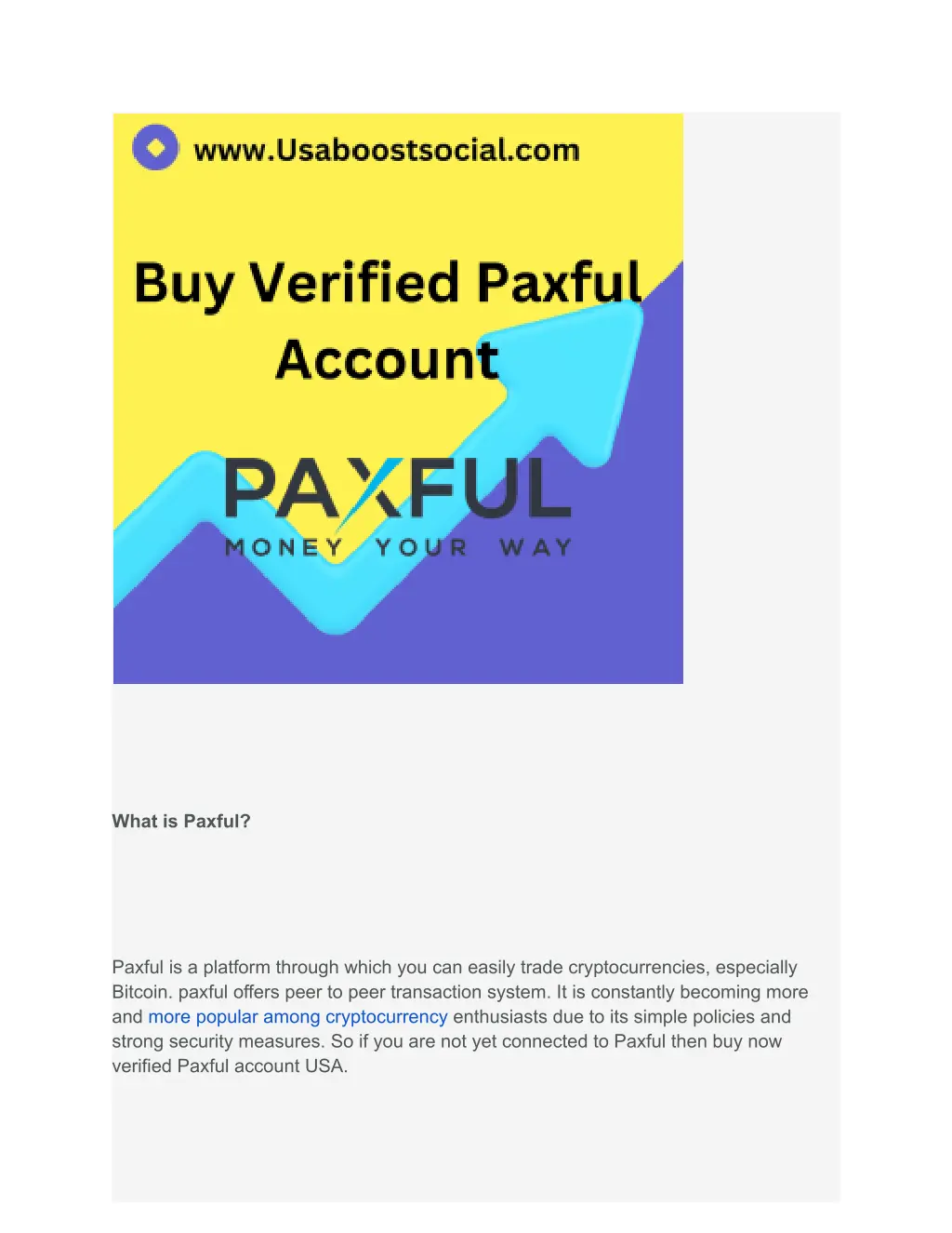 what is paxful