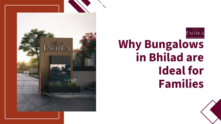 why bungalows in bhilad are ideal for families