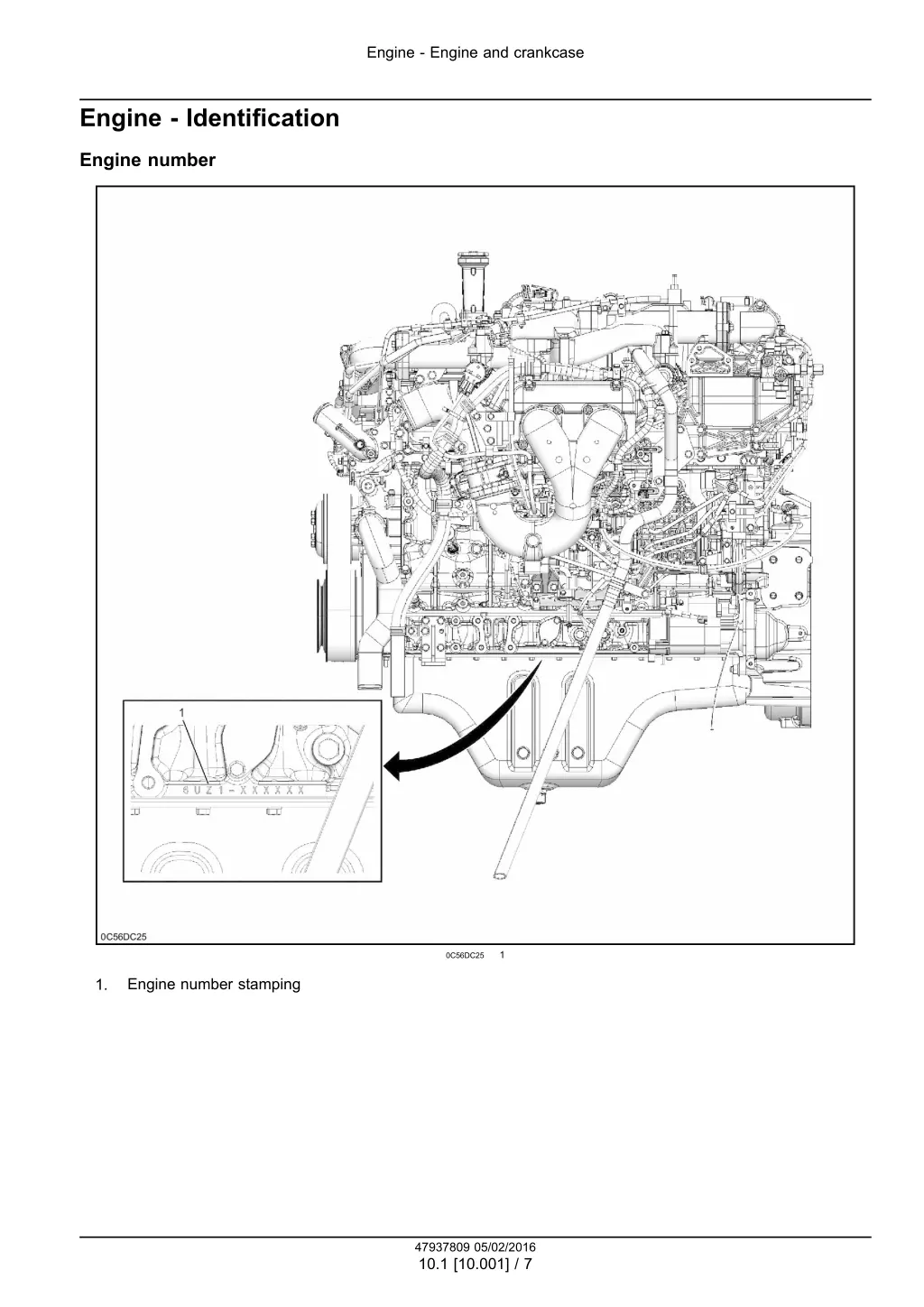 engine engine and crankcase 4