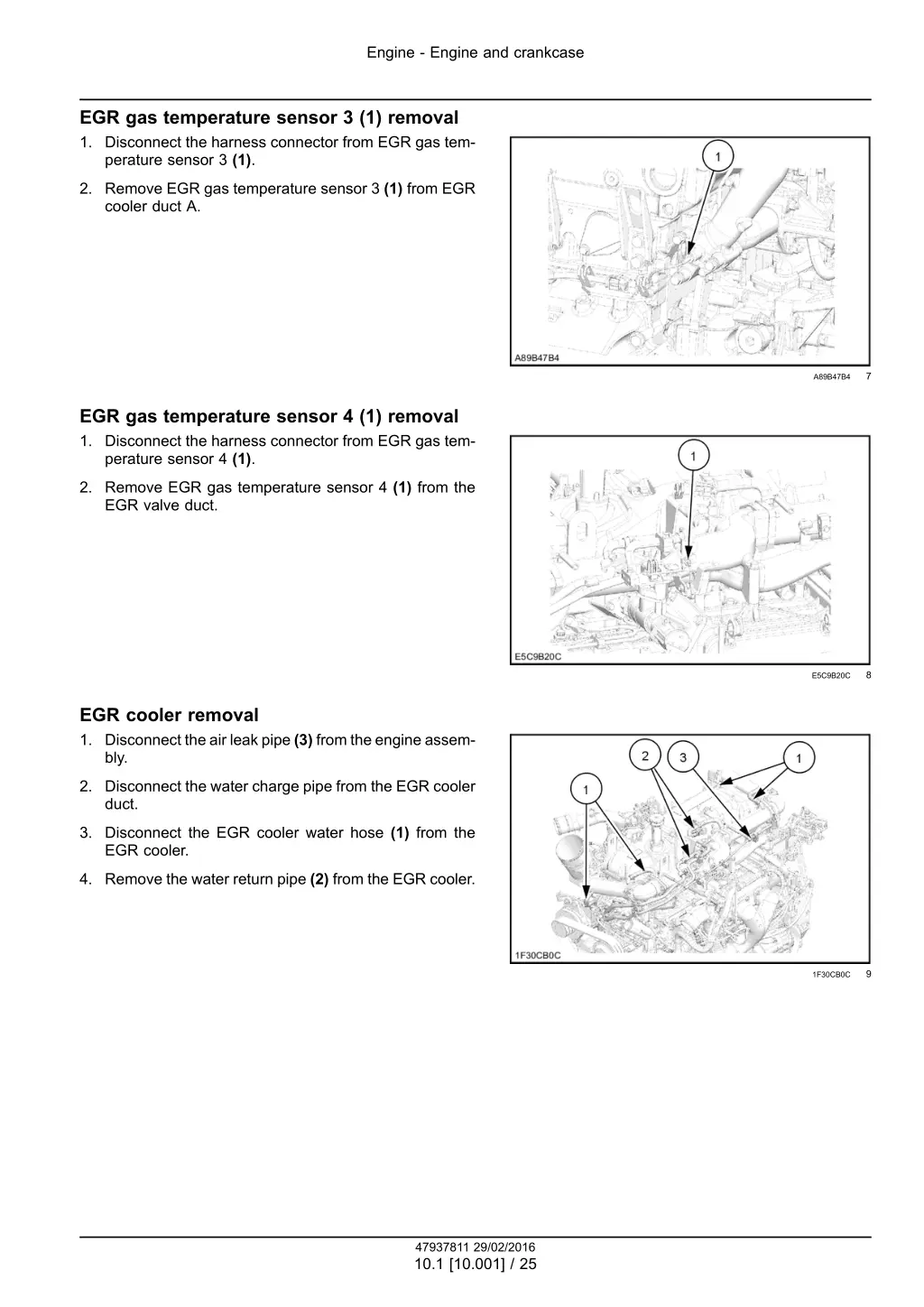 engine engine and crankcase 20