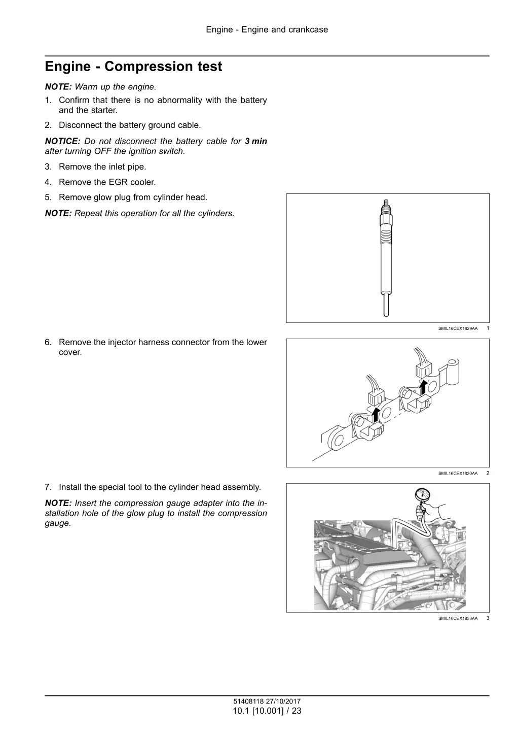 engine engine and crankcase 16