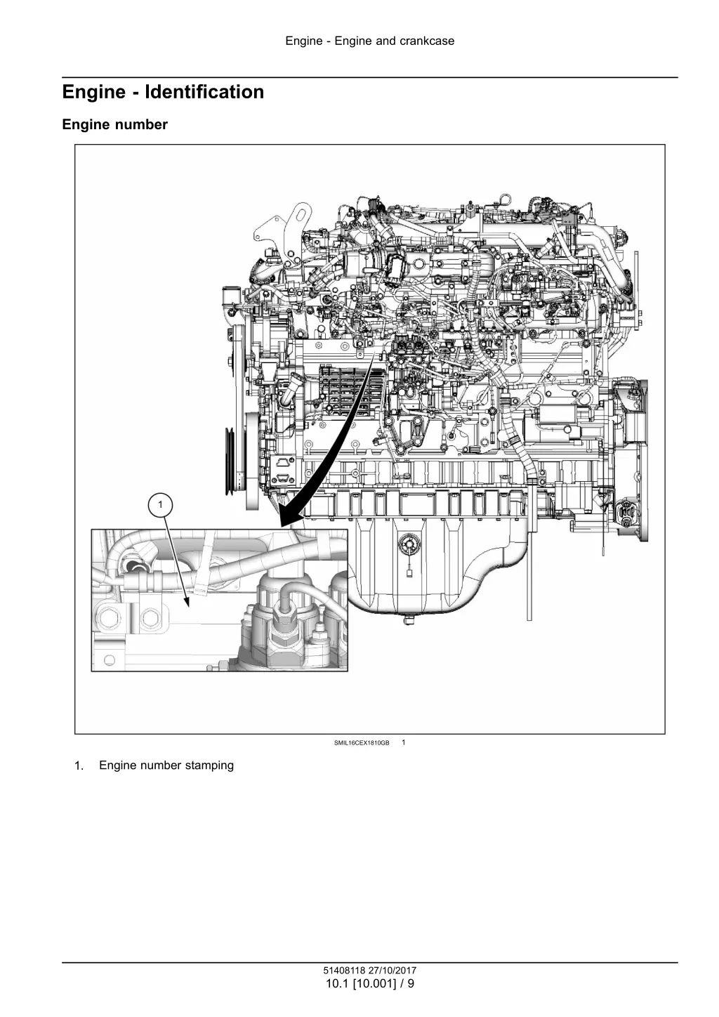 engine engine and crankcase 3