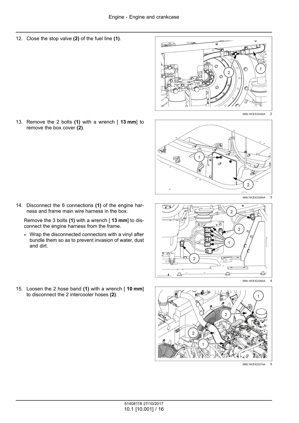 engine engine and crankcase 9