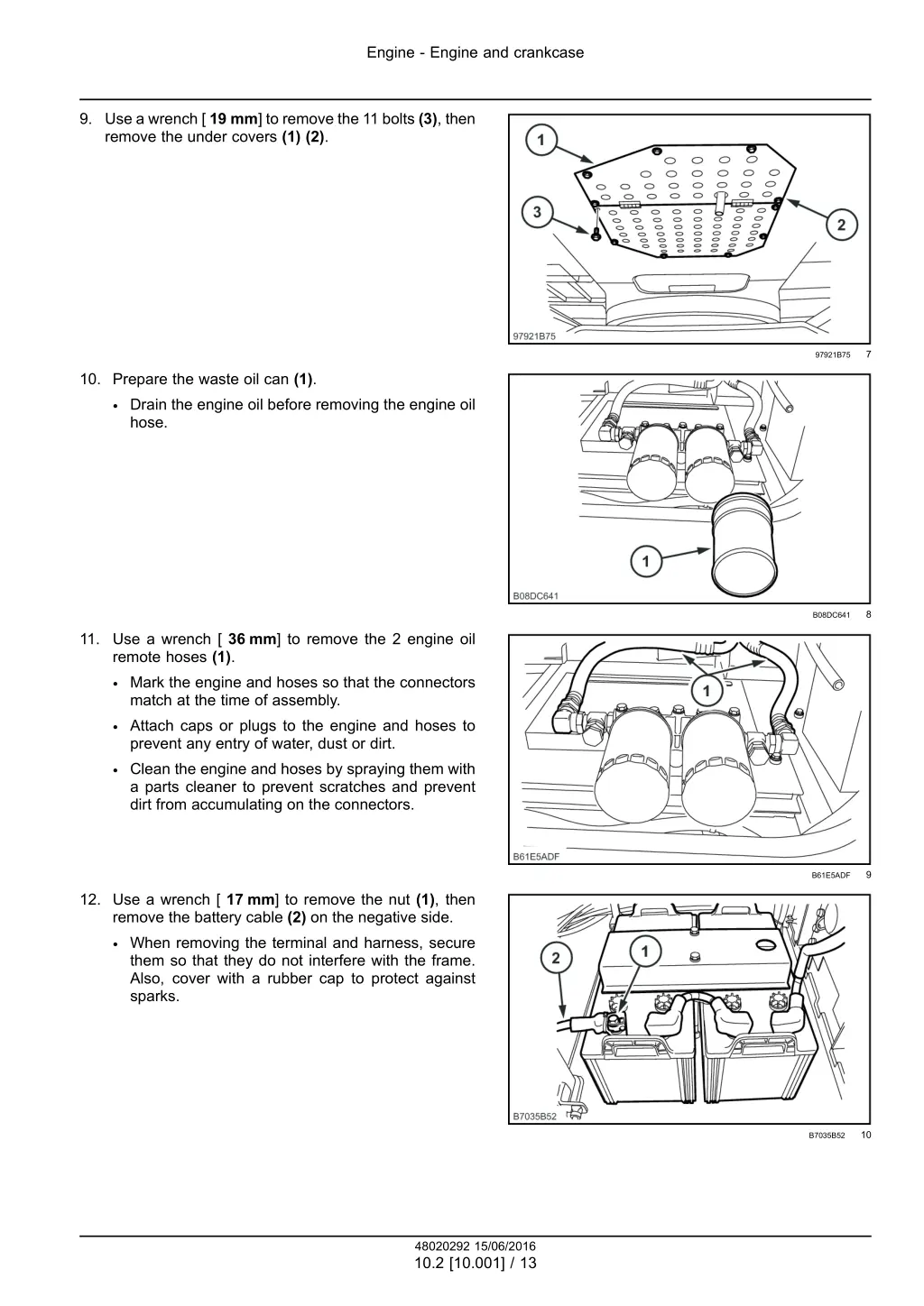 engine engine and crankcase 2