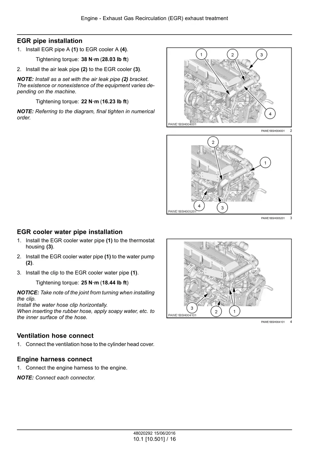 engine exhaust gas recirculation egr exhaust 13