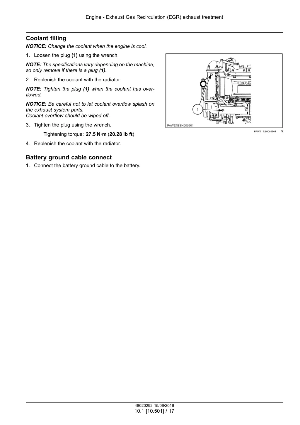 engine exhaust gas recirculation egr exhaust 14