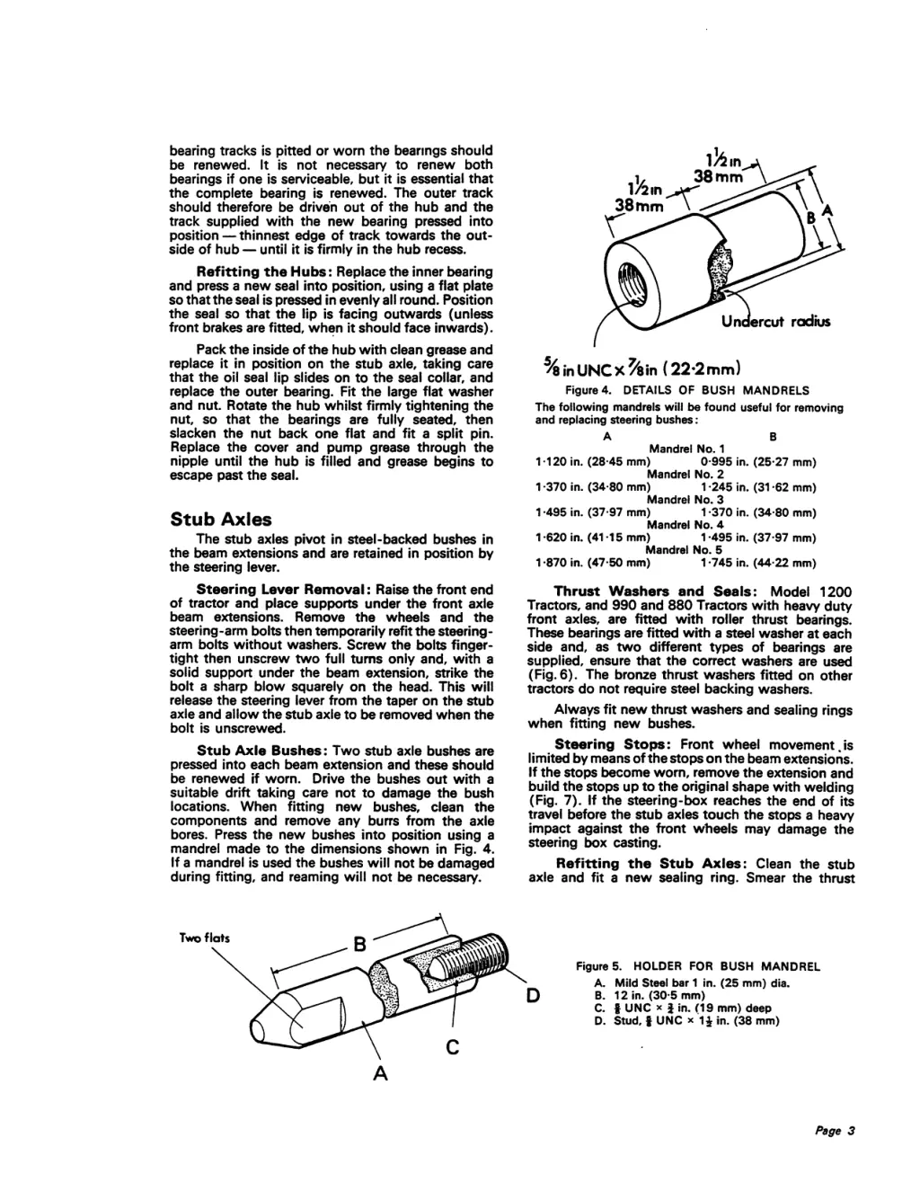 bearing tracks is pitted or worn the bearings