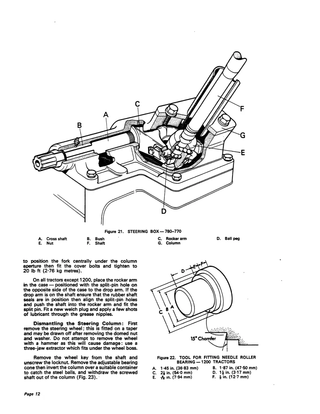 figure 21 steering box 780 770