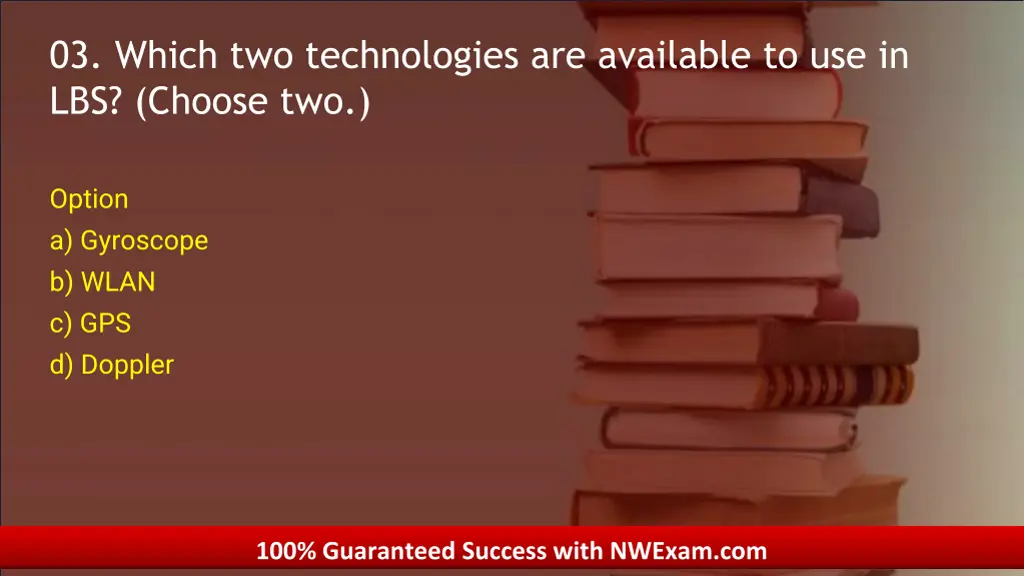 03 03 which two technologies are available