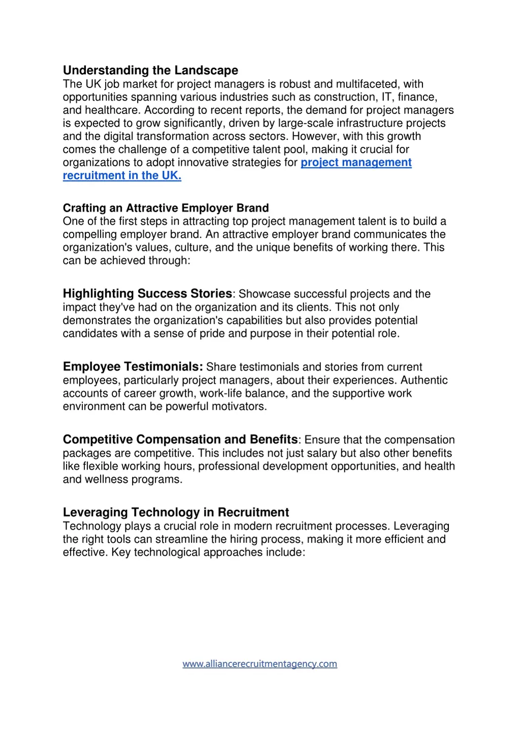 understanding the landscape the uk job market