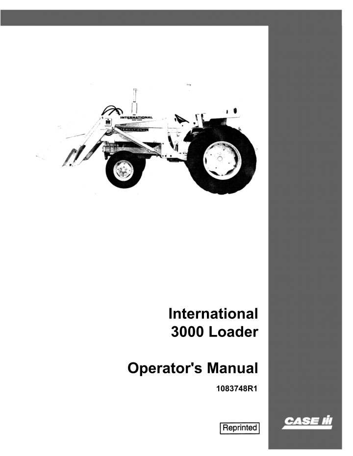 international 3000 loader