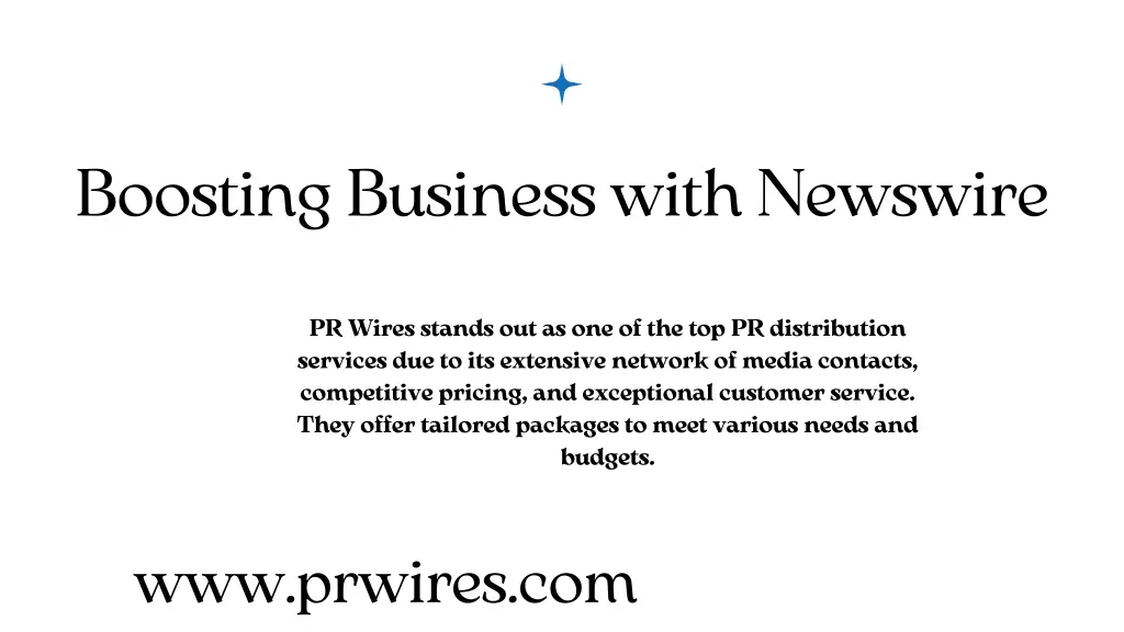 boosting business with newswire