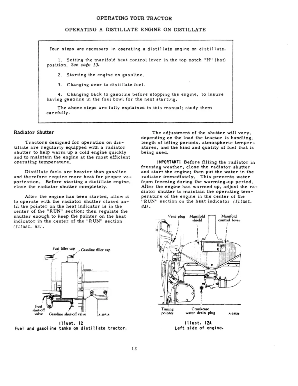 operating your tractor 2