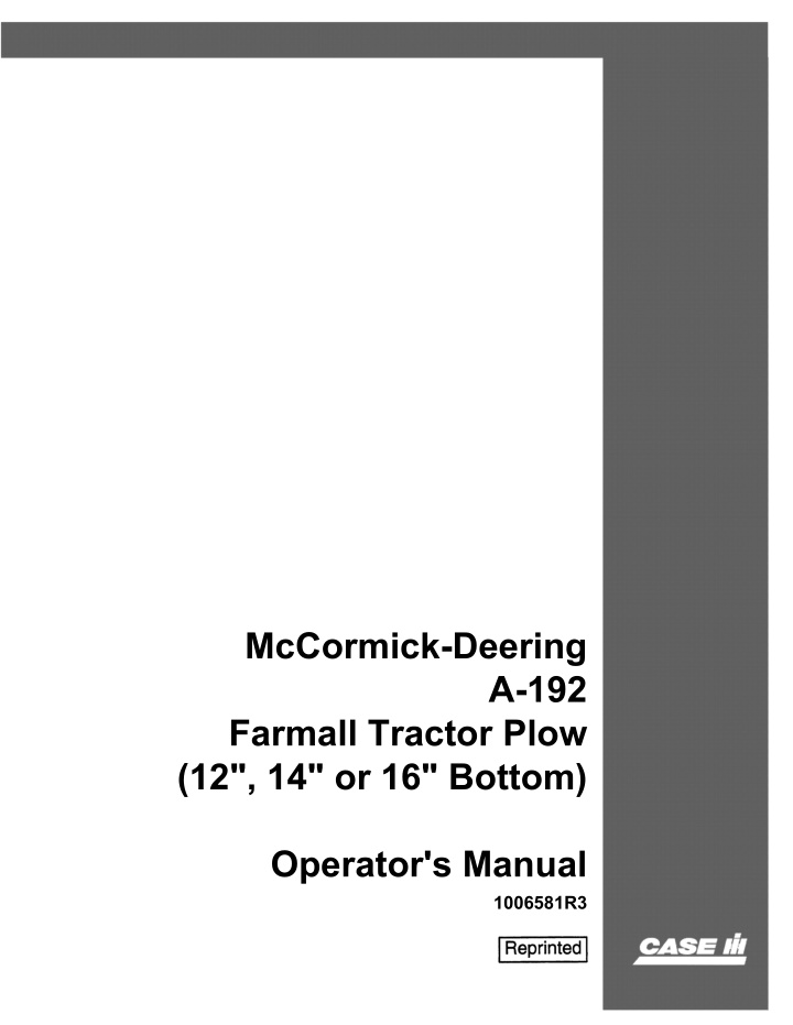 mccormick deering