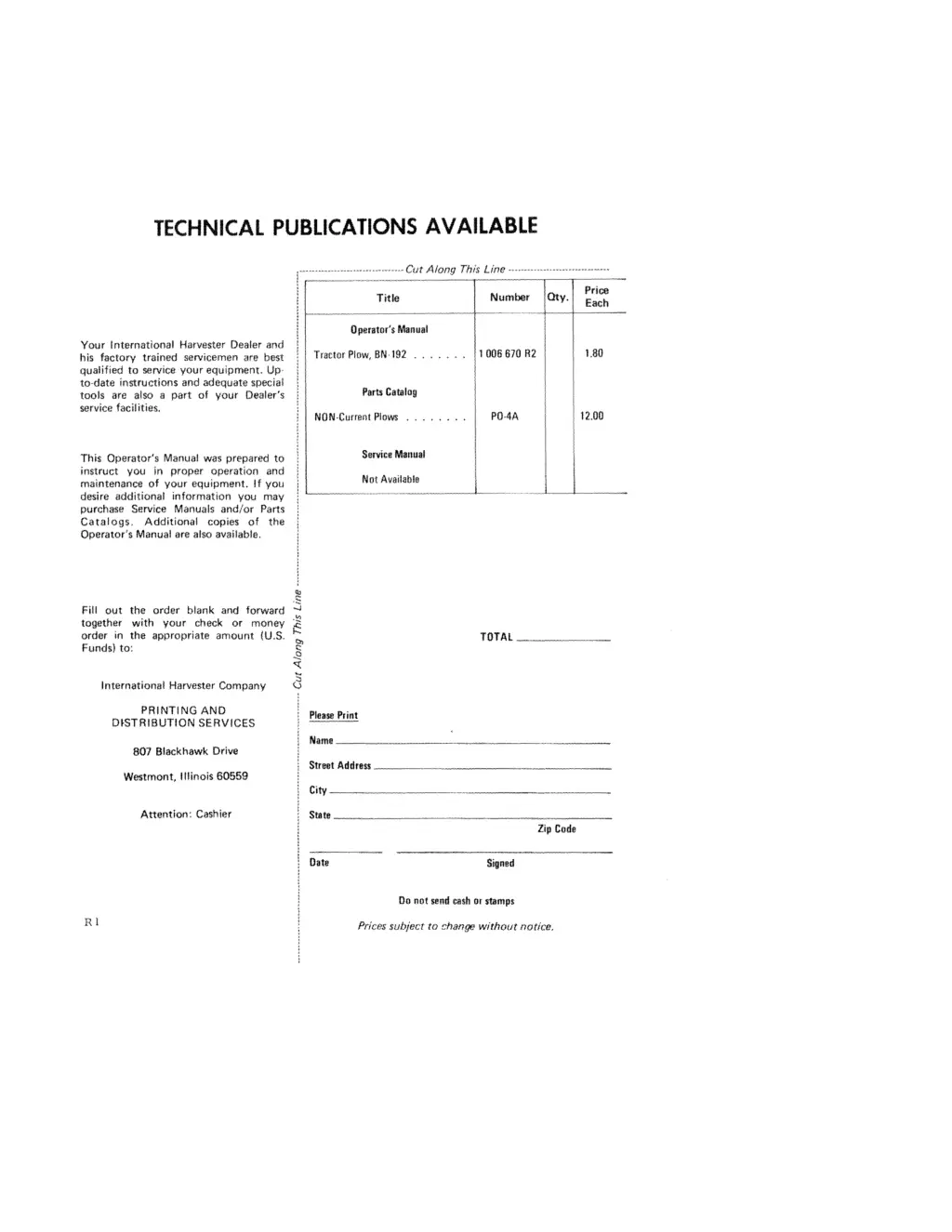 technical publications available