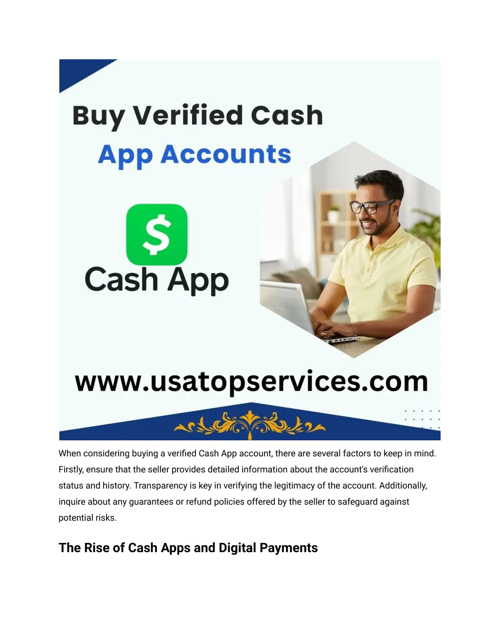 when considering buying a verified cash
