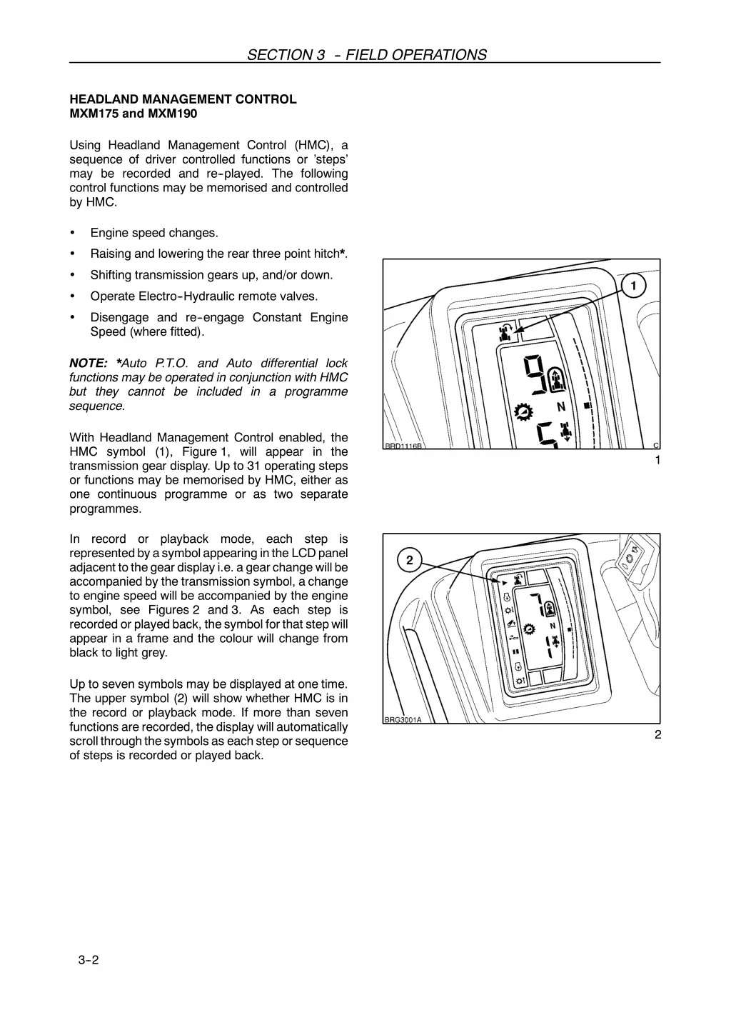 section 3 field operations