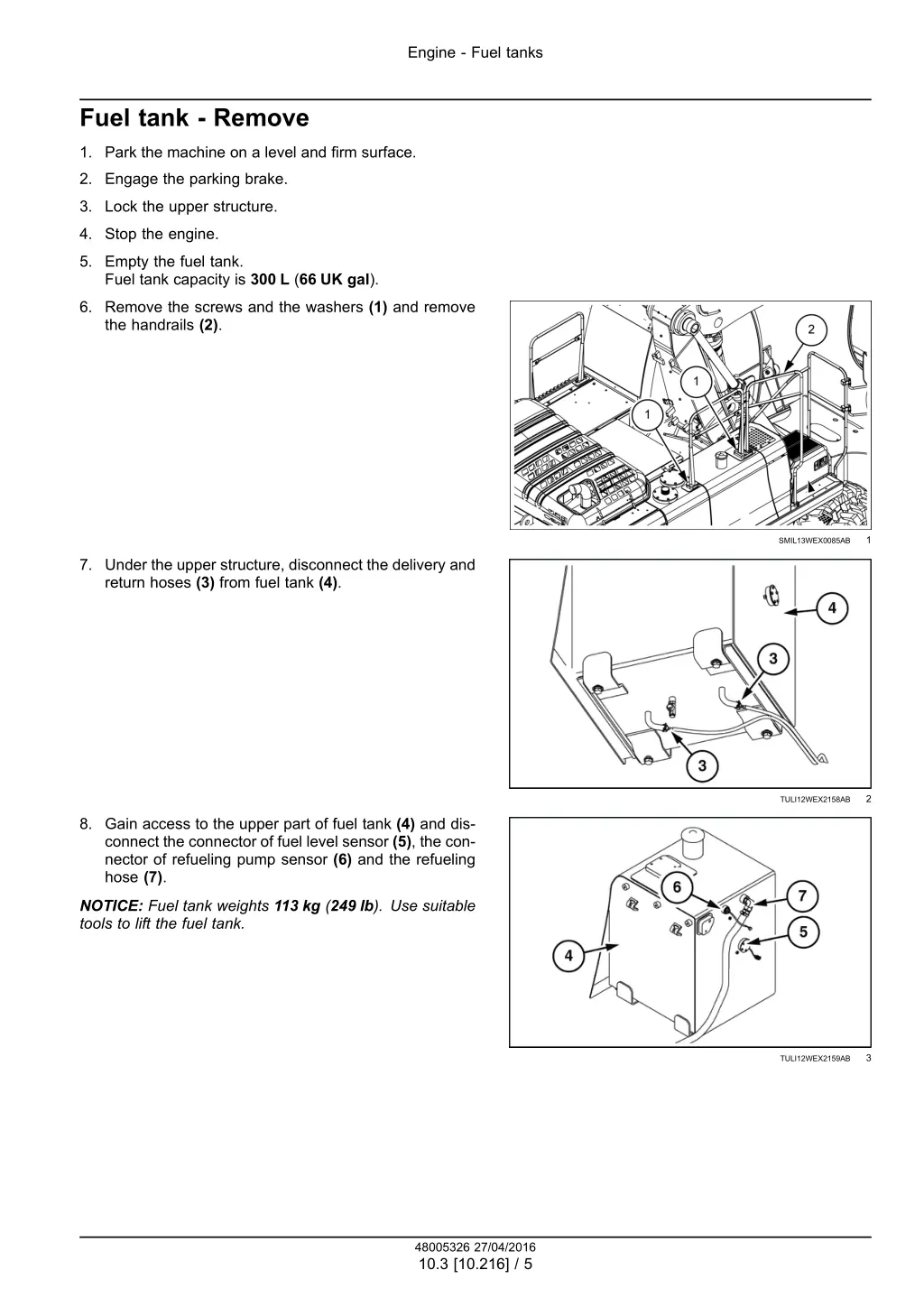 engine fuel tanks 2