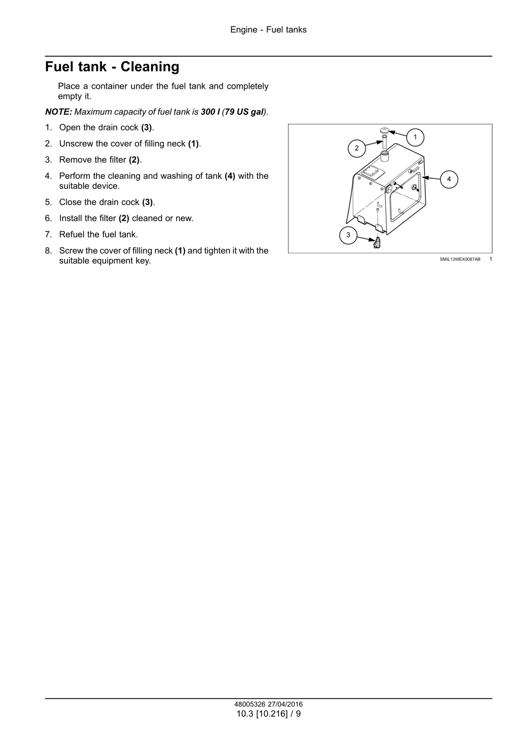 engine fuel tanks 6