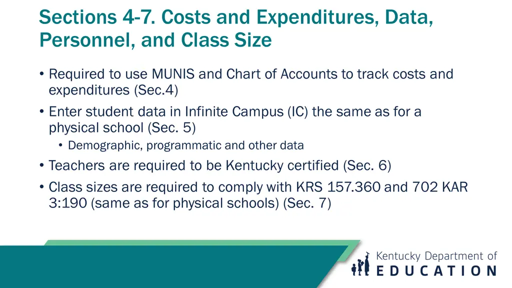 sections 4 7 costs and expenditures data